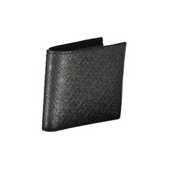 Tommy Hilfiger Carteira Dupla de Couro Elegante com Detalhes em Contraste