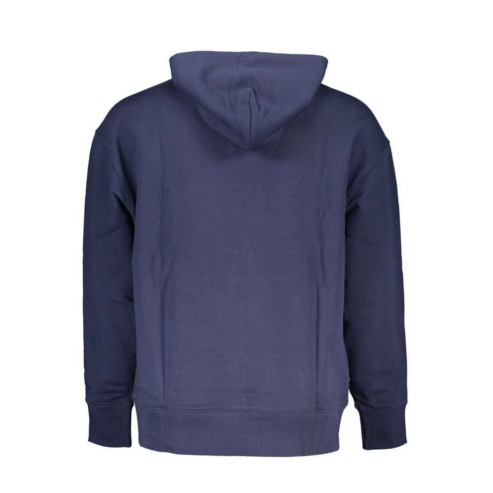 Moletom com capuz Tommy Hilfiger Chic Blue com detalhe de logotipo