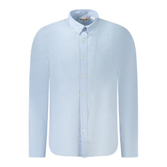 Camisa Masculina Timberland Azul Claro Algodão