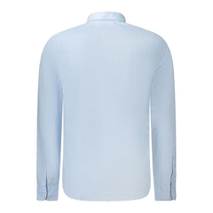 Camisa Masculina Timberland Azul Claro Algodão