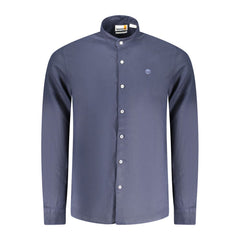 Camisa de algodão azul Timberland