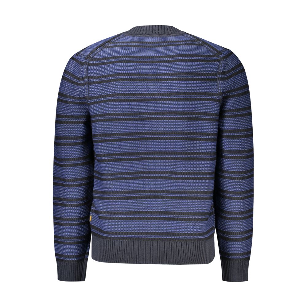 Suéter Masculino Hugo Boss de Lã Azul