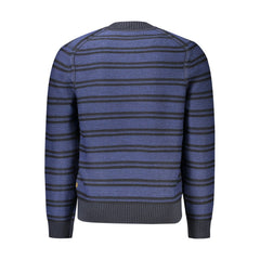 Suéter Masculino Hugo Boss de Lã Azul