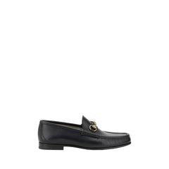 Mocassins de couro Gucci