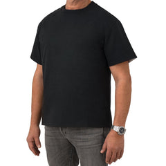 Camiseta de algodão cinza Bottega Veneta