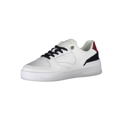 Tênis Tommy Hilfiger Branco de Couro Feminino