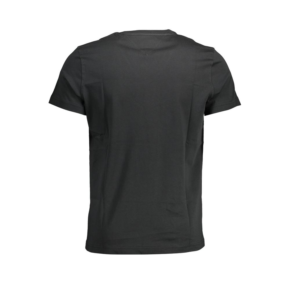 Camiseta Tommy Hilfiger preta de algodão