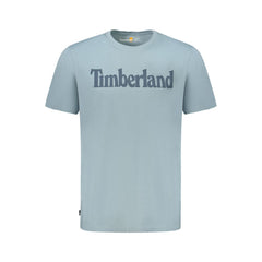 Camiseta Timberland Light Blue Algodão Orgânico Masculina