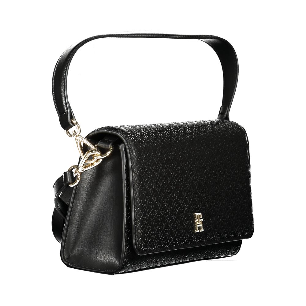 Bolsa Feminina Tommy Hilfiger Preta de Polietileno