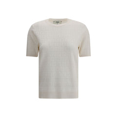 Camiseta de malha Fendi