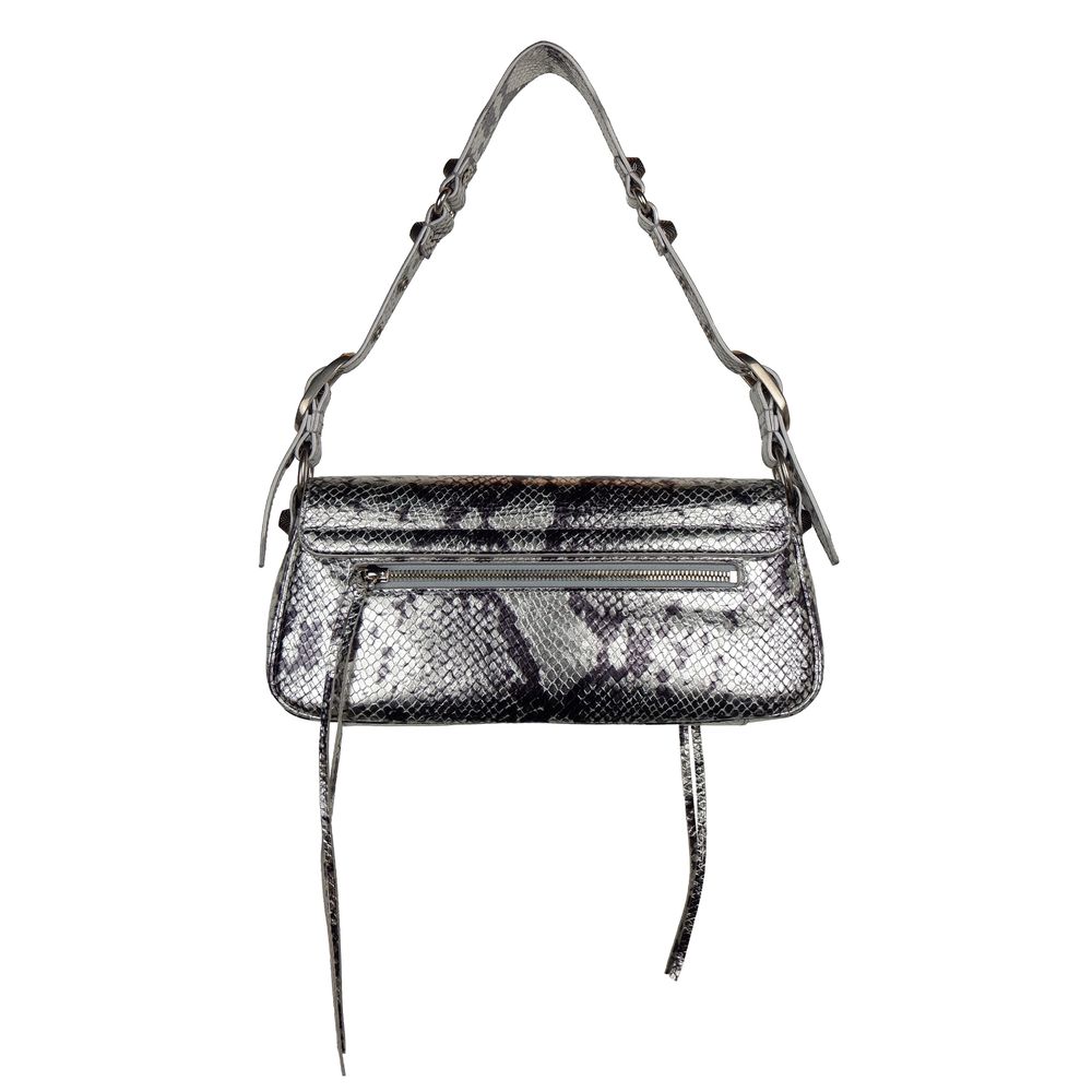 Bolsa Balenciaga de couro de bezerro cinza