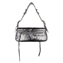 Bolsa Balenciaga de couro de bezerro cinza
