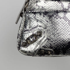 Bolsa Balenciaga de couro de bezerro cinza