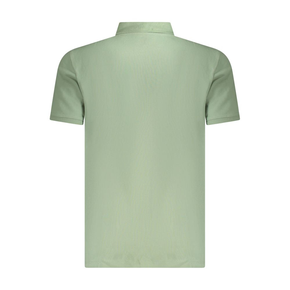 Camisa polo masculina de algodão verde Timberland