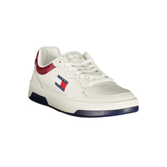 Tênis Tommy Hilfiger Masculino em Couro Branco