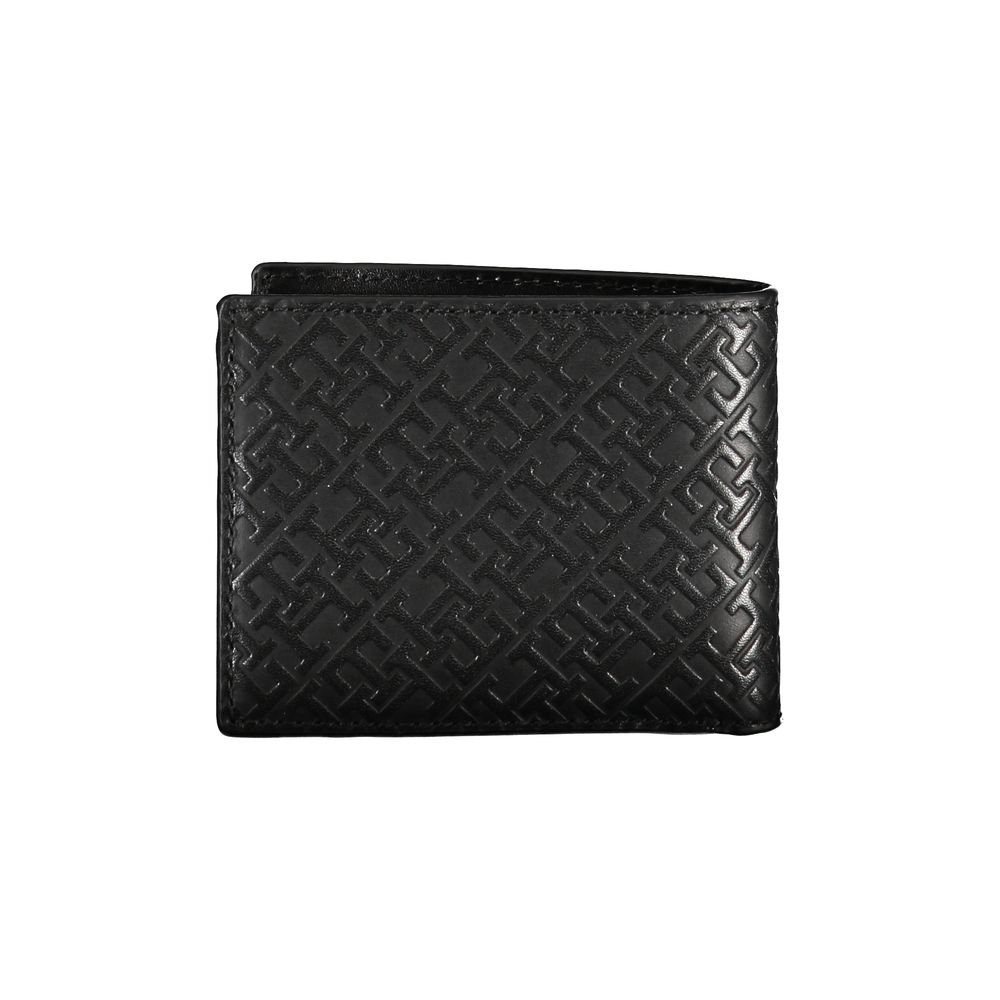 Tommy Hilfiger Carteira Dupla de Couro Elegante