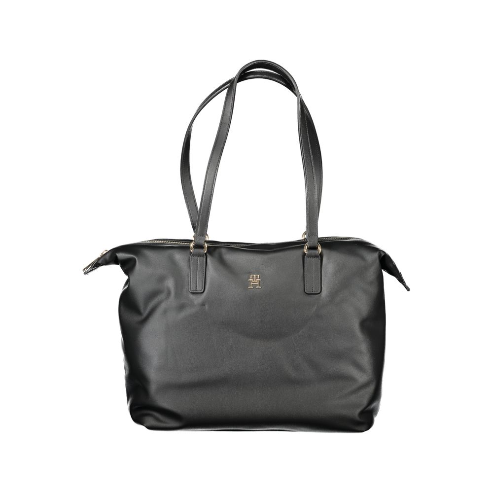 Bolsa Feminina Tommy Hilfiger Preta de Poliéster