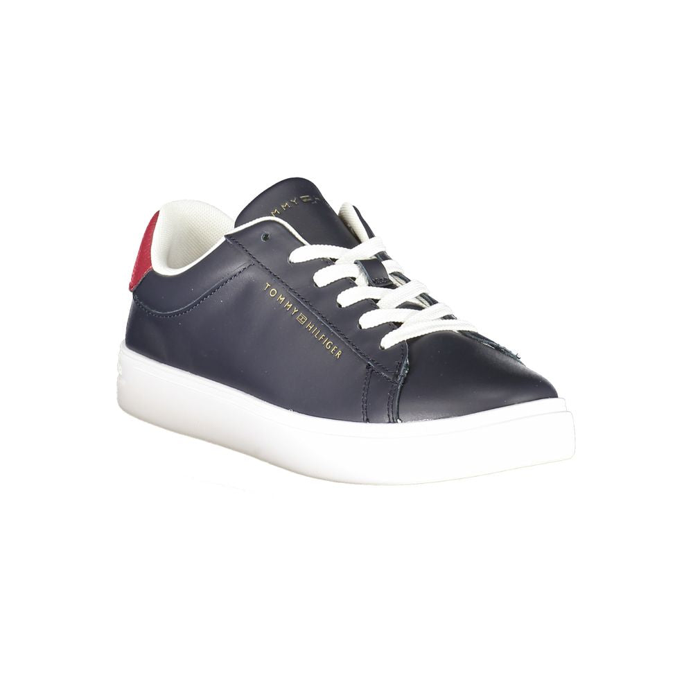 Tênis Tommy Hilfiger Azul Couro Feminino