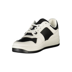 Tênis Tommy Hilfiger de couro branco masculino