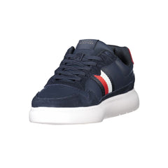 Tênis Tommy Hilfiger Azul Couro Masculino