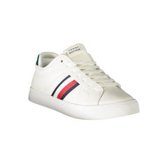 Tênis Tommy Hilfiger Masculino em Couro Branco