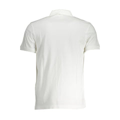 Camisa polo masculina Levi's de algodão branco