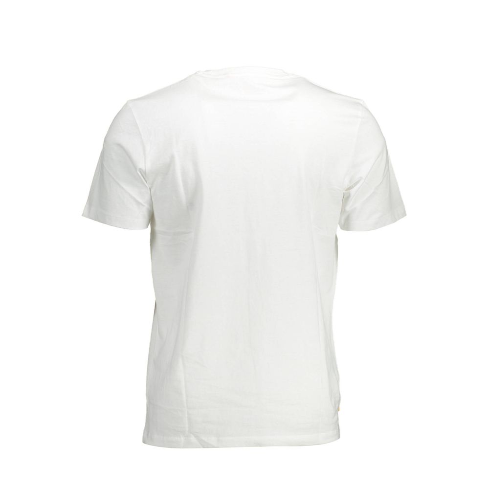 Camiseta Timberland Branca de Algodão Masculina