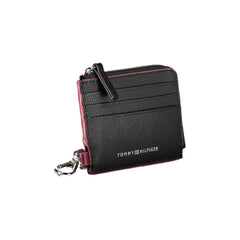 Porta-cartões Tommy Hilfiger Chic em couro com mosquetão