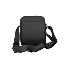 Bolsa de ombro Tommy Hilfiger preta de poliéster