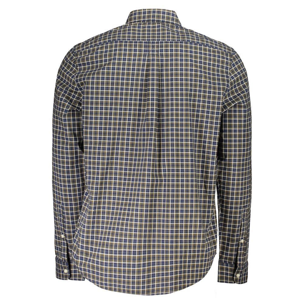 Camisa de algodão azul Timberland