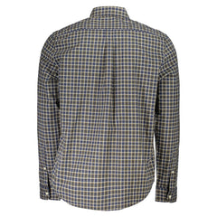 Camisa de algodão azul Timberland