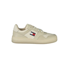 Tênis Tommy Hilfiger Bege Couro Masculino