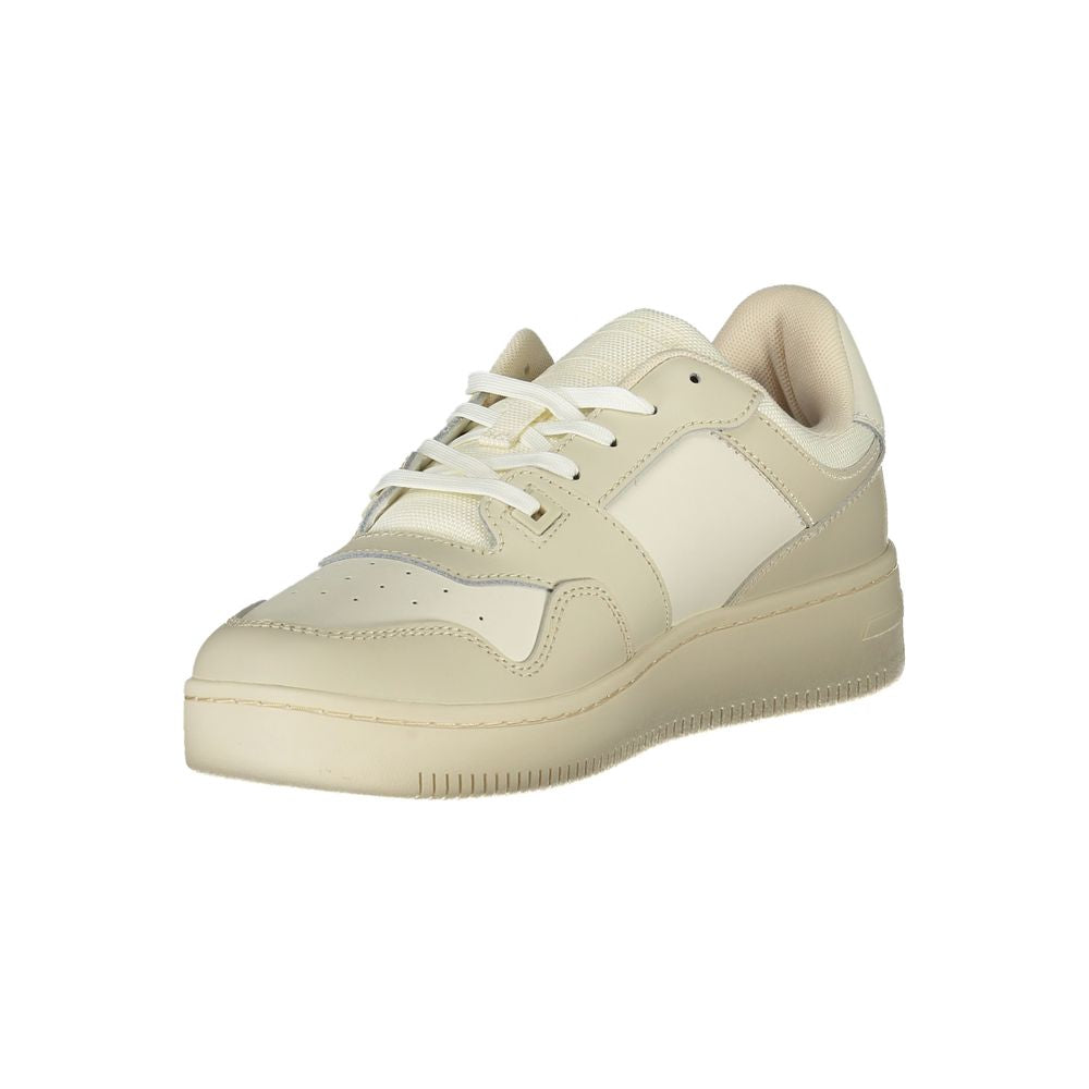 Tênis Tommy Hilfiger Bege Couro Masculino