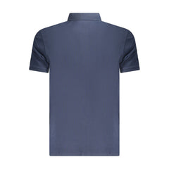Camisa polo masculina de algodão azul Timberland
