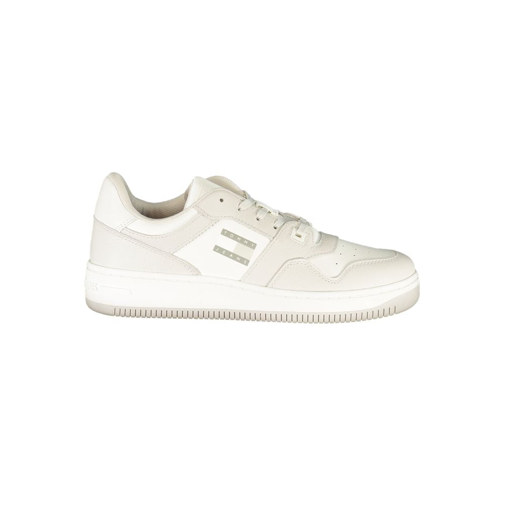 Tênis Tommy Hilfiger Masculino em Couro Branco