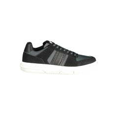 Tênis Tommy Hilfiger Masculino em Couro Preto
