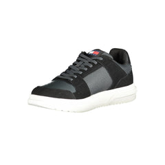 Tênis Tommy Hilfiger Masculino em Couro Preto