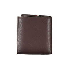Carteira de couro marrom Tommy Hilfiger