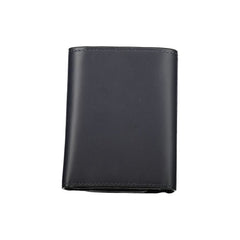Carteira Tommy Hilfiger Elegante de Couro Azul para Homem