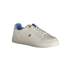 Tênis Tommy Hilfiger Azul Claro de Couro Feminino
