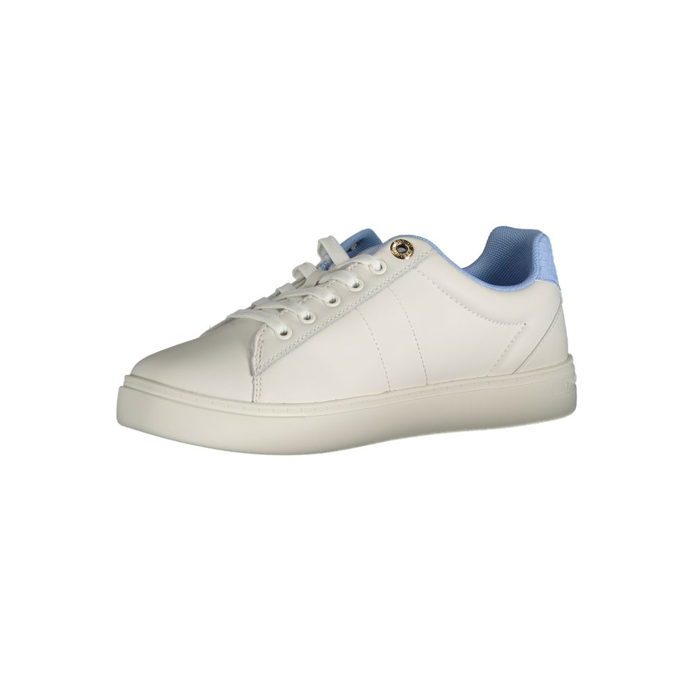 Tênis Tommy Hilfiger Azul Claro de Couro Feminino