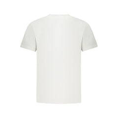 Camiseta branca de algodão da Vans