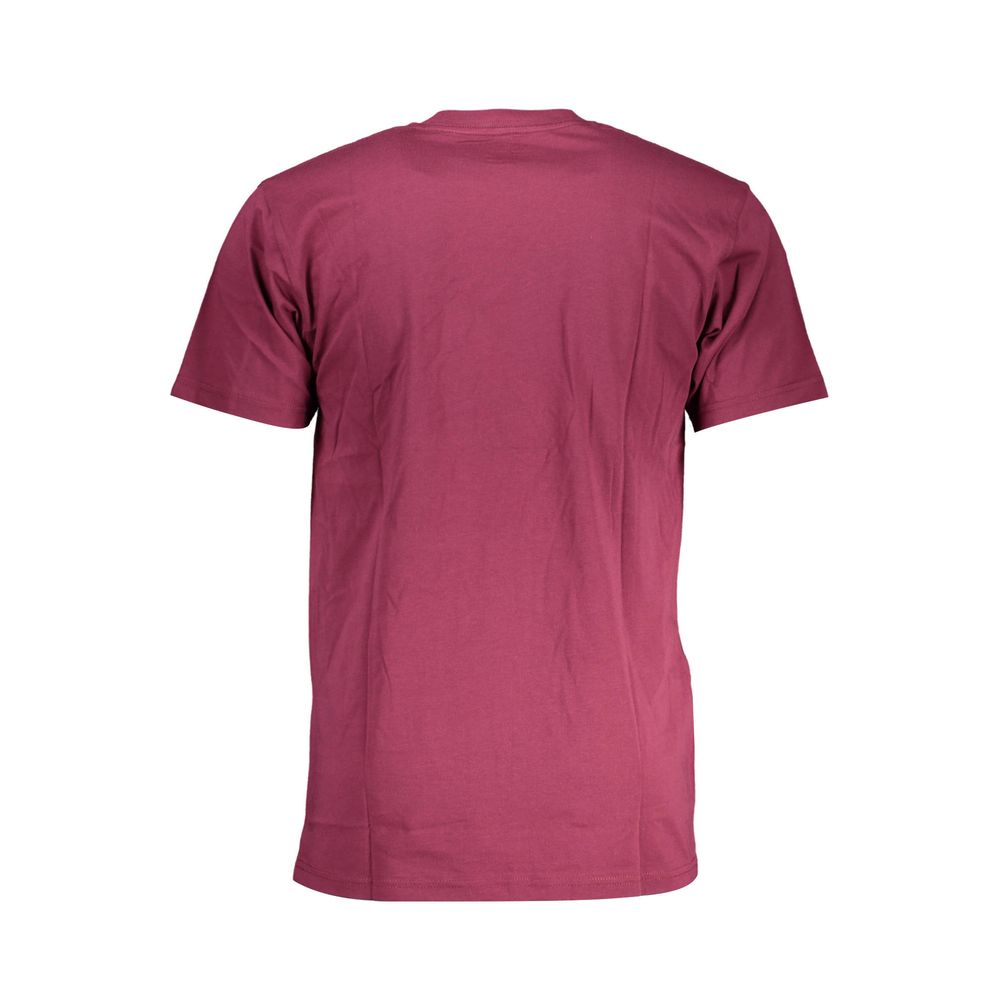 Camiseta masculina de algodão roxa da Vans