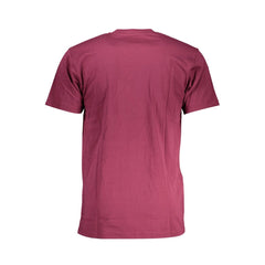 Camiseta masculina de algodão roxa da Vans