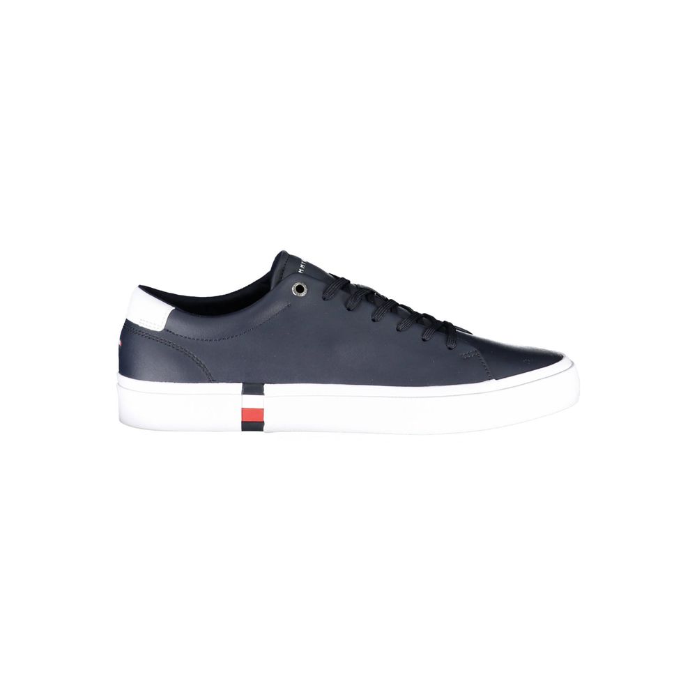 Tênis Tommy Hilfiger Azul Couro Masculino