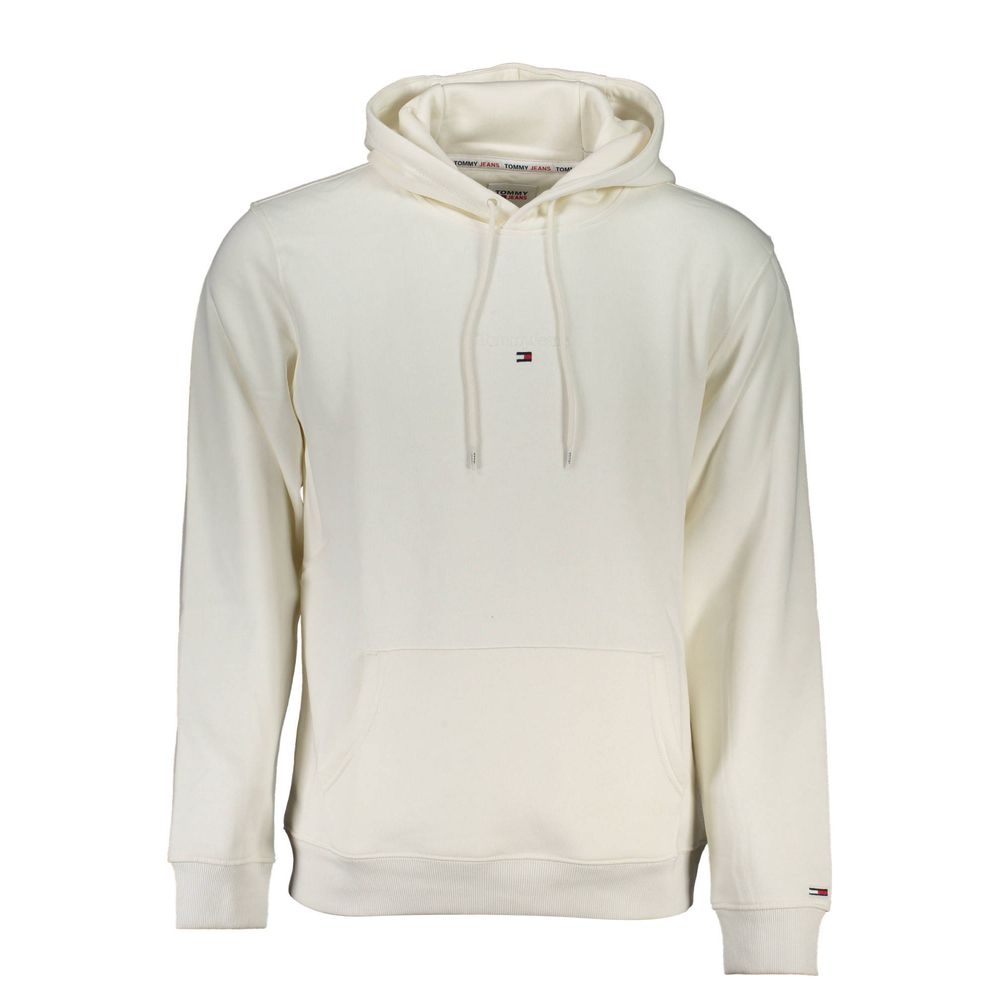 Suéter Tommy Hilfiger de algodão branco masculino