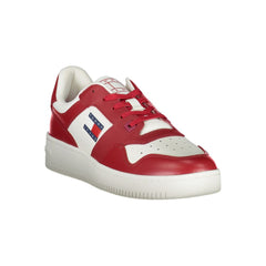 Tênis Tommy Hilfiger Masculino em Couro Rosa