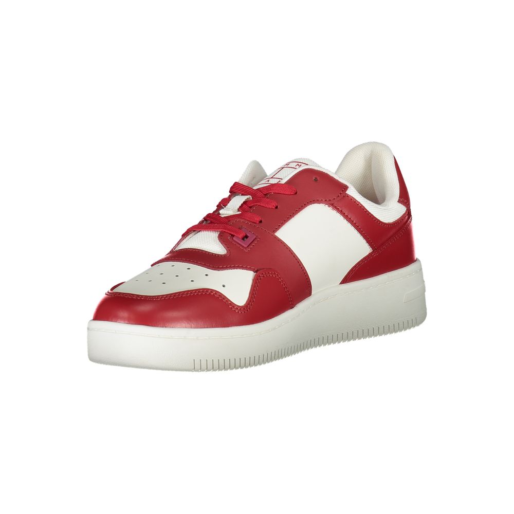 Tênis Tommy Hilfiger Masculino em Couro Rosa
