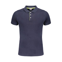 Camisa polo de algodão azul Noruega 1963