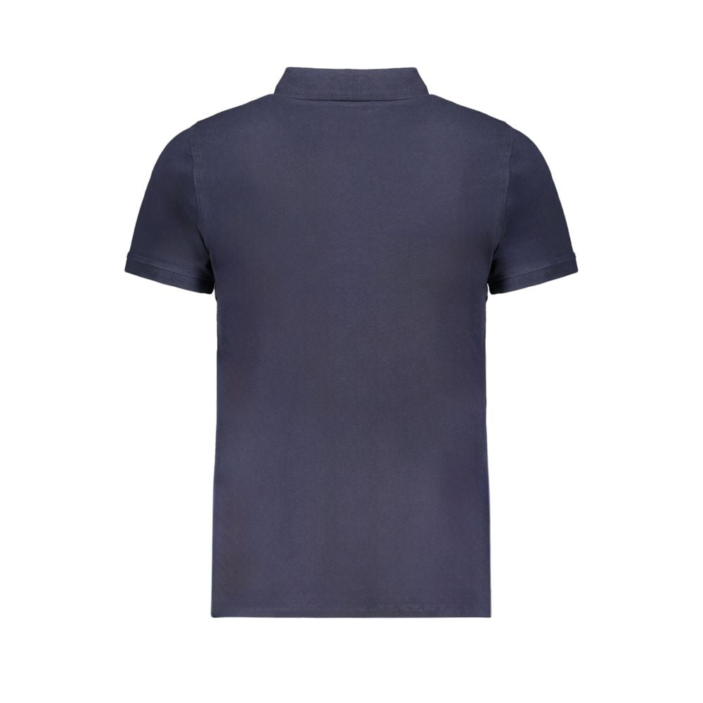 Camisa polo de algodão azul Noruega 1963